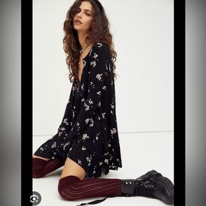 Free people Olivia printed tunic size XS